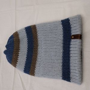 (2 Styles / 1 Price ) Unique Reversible Knit Beanie  (Item #2002)